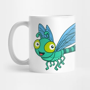 Kawaii Dragonfly Mug